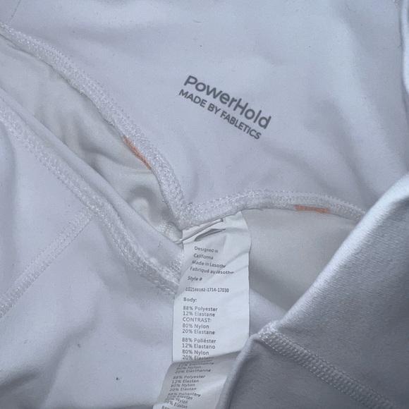 Fabletics Boost PowerHold High Waited Strappy 7/8 Leggings - Picture 7 of 7